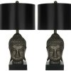 Lamps * | Wholesale Golden 25-Inch H Buddha Table Lamp (Set Of 2) Safavieh Lit4070A-Set2