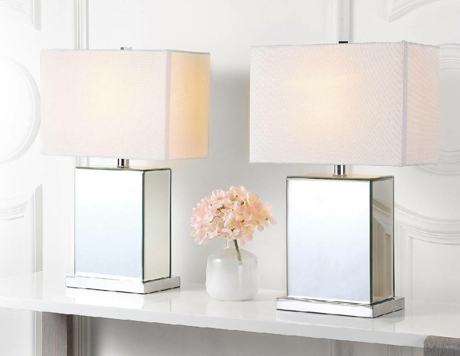 Lamps * | Sale Online Dana 23-Inch H Table Lamp (Set Of 2) Safavieh Lit4369A-Set2