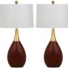 Lamps * | Closeout Sale Medallion 27.5-Inch H Table Lamp (Set Of 2) Safavieh Lit4507A-Set2