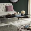 Living Furniture * | Quick Expedition Antwan Coffee Table In Silver Safavieh Fox2547B