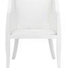 Furniture * | Promotions Maika Dining Chair In White Safavieh Dch9500A