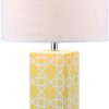 Lamps * | Best Sellers Quatrefoil 27-Inch H Table Lamp Safavieh Lits4133G