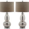 Lamps * | Sale Online Mercurio 28.5-Inch H Double Gourd Lamp (Set Of 2) Safavieh Lit4155D-Set2