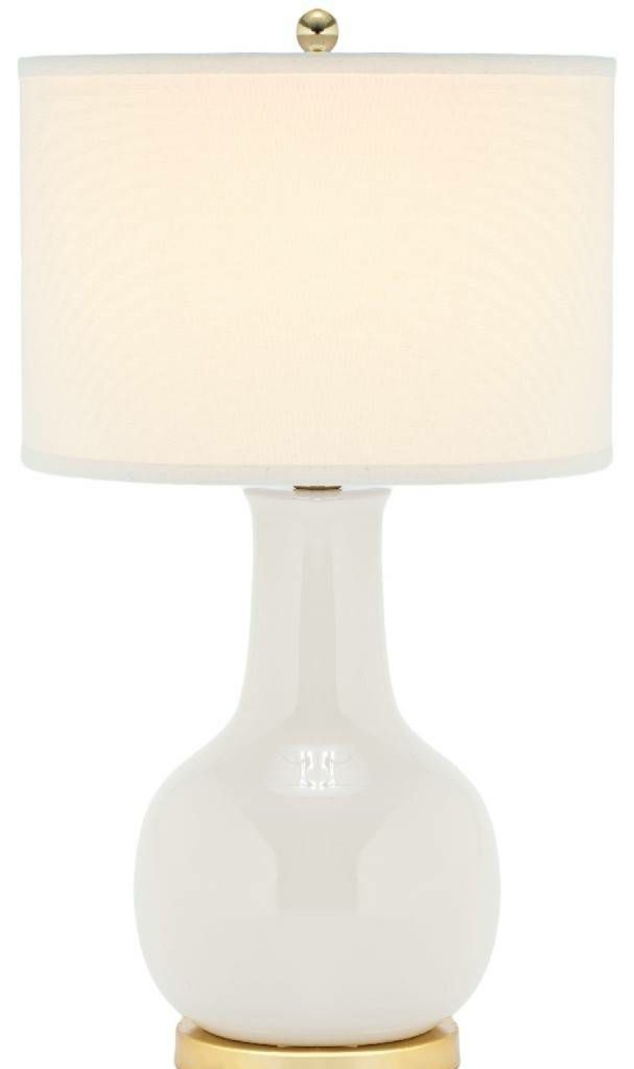 Lamps * | Offering Discounts Gray 27.5-Inch H Ceramic Paris Lamp Safavieh Lit4024E